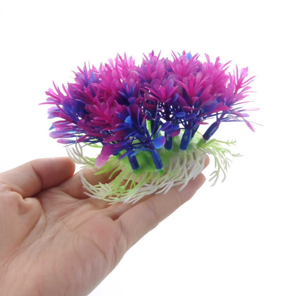 Purple Aquarium Fish Tank Underwater Water Plant Decoration Ornament Grass Lawn Walmart Canada
