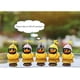 thumbnail image 5 of Adornos para coche, adorable figura de patito amarillo con casco de tiburón, accesorios decorativos para interiores de coches, bicicletas, motos, regalo para niños., 5 of 5
