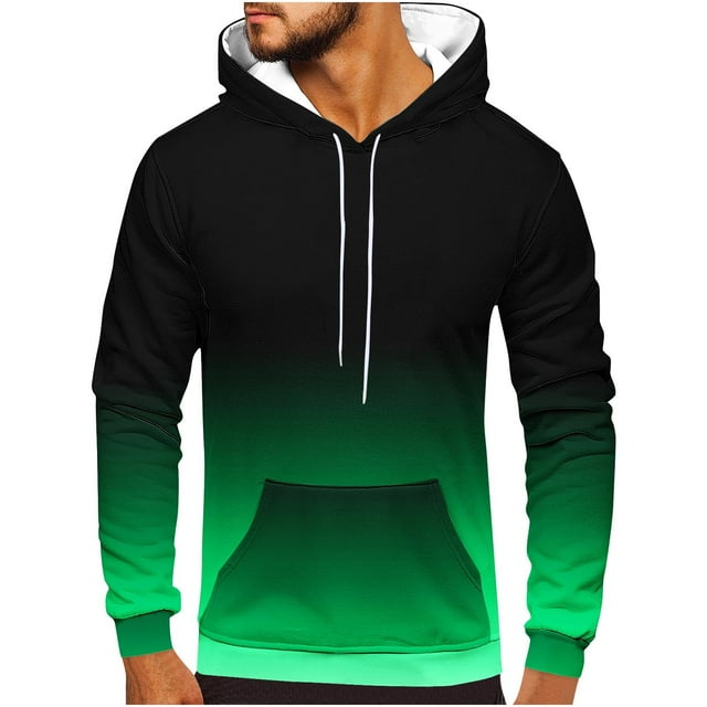QIPOPIQ Sportswear Men's Pullover Club Hoodie Clearance