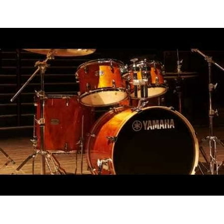 Yamaha Stage Custom Birch 5-Piece Shell Pack With 20" Bass Drum Honey Amber