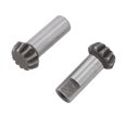 thumbnail image 3 of Engranaje de motor de coche RC BuyWeek 11 dientes acero plata, 3 of 14