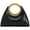 Black, variant on Women's Amiya Leaf Handle Sculpture Bag