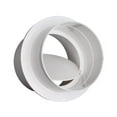 thumbnail image 2 of Shangren Pipe Draft Exhaust Fan Pipe Check Valve for Kitchen Home Exhaust Fan 120mm, 2 of 8