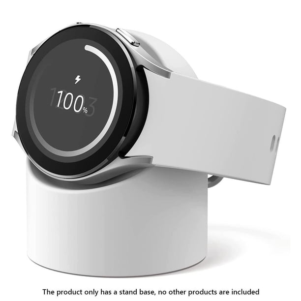 Organizador de cable de soporte de cargador inalámbrico para Samsung Galaxy Watch 5/5Pro (blanco)