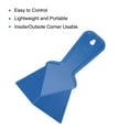 thumbnail image 4 of Uxcell Inside Corner Trowel 4 Inch Drywall Corner Tool Plastic Corner Knife, Blue, 4 of 4