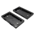 thumbnail image 1 of Car License Plate Frame, 2pcs Car Licence Plate Cover Flip Black Easy To Install  for US Car Licence Plates, 1 of 7