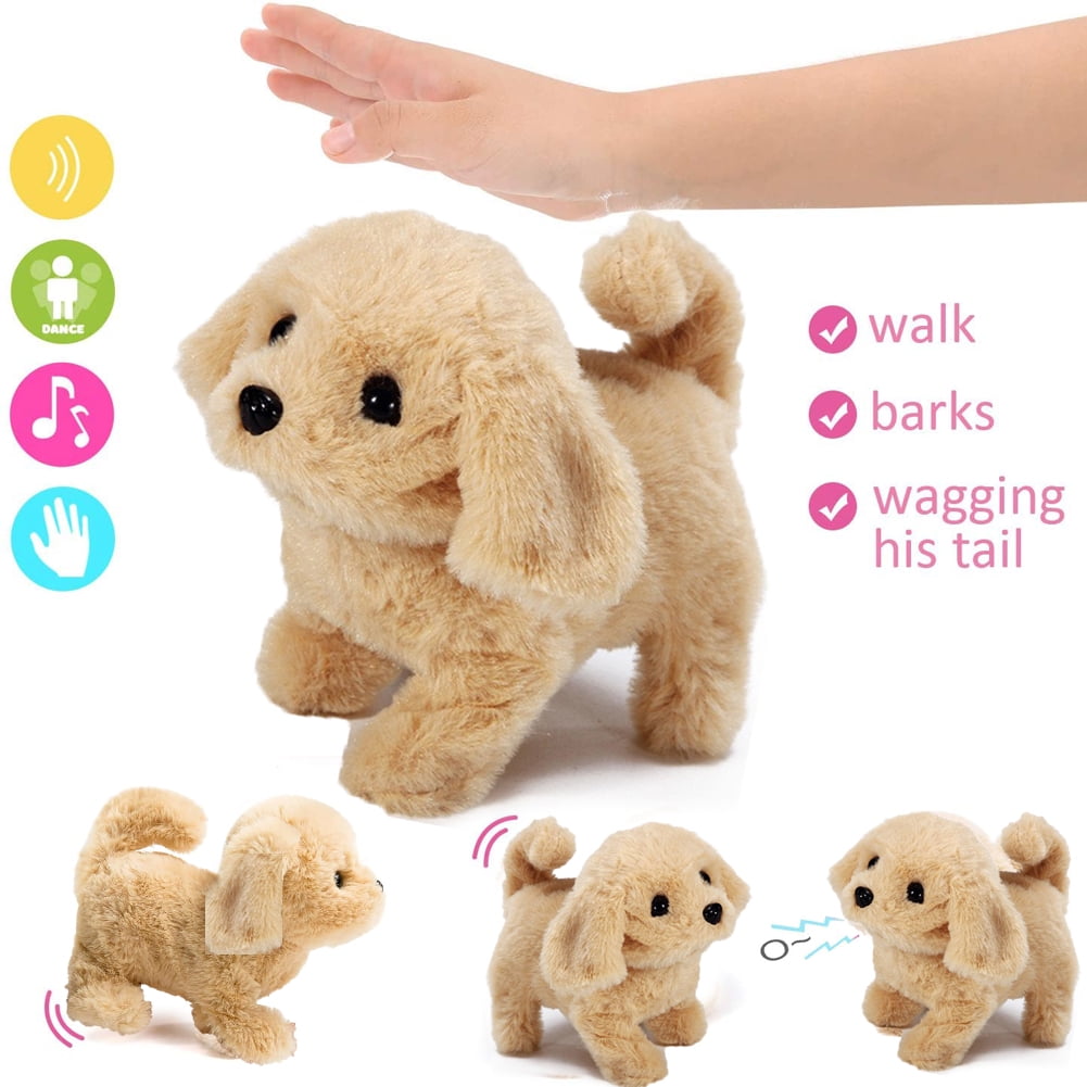 The Walking Barking and Tail Wagging Smooth Puppy Dog Pet Toy Batteries and Eas 
