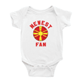 thumbnail image 1 of Newest Macedonia National Soccer Team Fan Boy Girl Bodysuits (White, 3-6 Months), 1 of 5