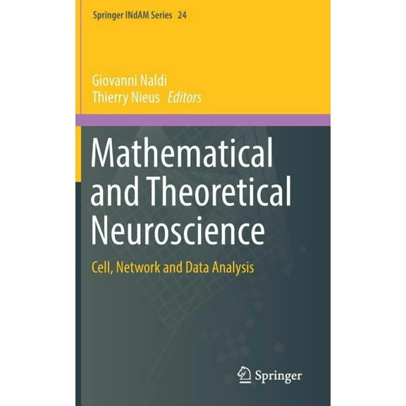 Springer Indam Mathematical and Theoretical Neuroscience: Cell, Network and Data Analysis, Book 24, (Hardcover)