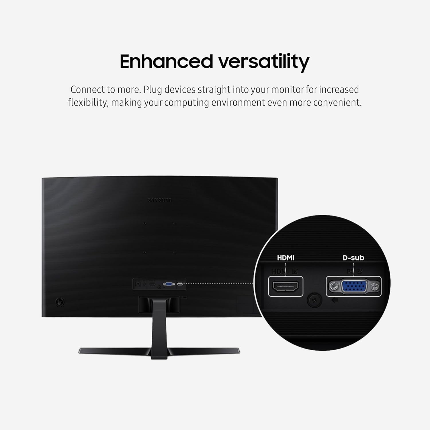 SAMSUNG Essential S3 27" FHD 100Hz 1800R Curved VA Monitor