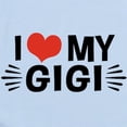 thumbnail image 2 of CafePress - I Love My Gigi Infant Bodysuit - Baby Light Bodysuit, Size Newborn - 24 Months, 2 of 4