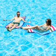 thumbnail image 2 of Hamaca para piscina FinduWill XL, paquete de 2 flotadores inflables, 2 of 7