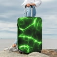 thumbnail image 7 of Pofeuu Green Lightning Print Luggage Suitcase Cover Protector Luggage Washable Covers Aesthetic for 18/24/28/32 inch Luggage（No luggage included）-Small, 7 of 7