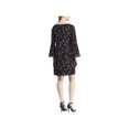 thumbnail image 2 of American Living Womens Floral Shift Dress, Black, 16, 2 of 2