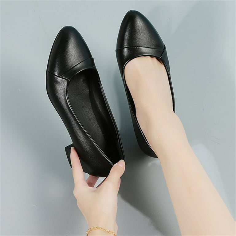 Peep toe flat pumps deals