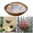 thumbnail image 4 of Revestimiento De Coco Semicircular Colamx Para Cestas Colgantes De Pared Macetero 30 Centimetros, 4 of 8
