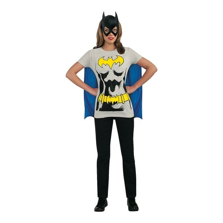 Fun Express - Rb Adult Batgirl T-Shirt Costume Med for Halloween - Apparel Accessories - Costume Accessories - Misc Costume Accessories - Halloween - 1