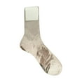 thumbnail image 2 of Wovilon Metallic Silk Sock Soft Ribbed Socks Elegant Style For Daily Wear Or Outdoor, 2 of 5