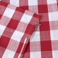 thumbnail image 5 of GymChoice Cafe Curtains,Buffalo Plaid Gingham Check Short Tier Curtains for Kitchen Bathroom Window Curtain for Bathroom or Kitchen Curtains, 5 of 9
