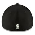 thumbnail image 4 of Men's New Era Black Orlando Magic Team Classic 39THIRTY Flex Hat, 4 of 5