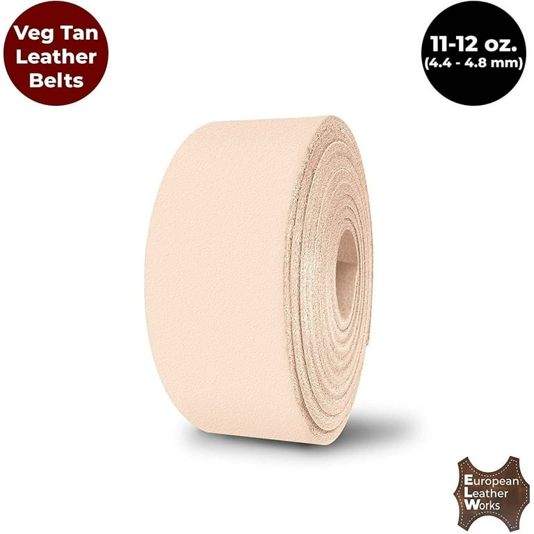 ELW 4-6 oz. 1.8-2.4mm Thickness, 1 LB Vegetable Tanned Leather