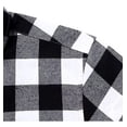 thumbnail image 4 of Camisa Hombre Manga Larga Cuadros Franela Casual Moda, 4 of 7