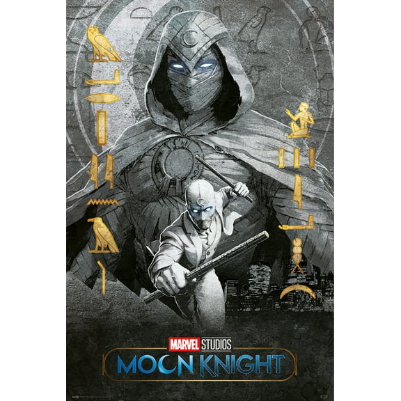 Moon Knight - TV Show Poster (Regular Style / Key-Art) (Size: 24" x 36")