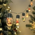 thumbnail image 6 of Skegnu Christmas Vintage Decor String Light - Led Bulbs String Lights - Christmas Tree Decoration String Lights Gardens Decorative Lights for Street Layout Christmas Decorations, 6 of 9