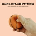thumbnail image 4 of RYRDWP Clearance 6cm Eco-Friendly Rubber High-Elasticity Mini Basketball – Portable High-Bounce Fun for Kids & Games, 4 of 6