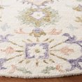 thumbnail image 3 of SAFAVIEH Metro Fernando Floral Area Rug, Ivory/Green, 6' x 6' Round, 3 of 8