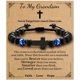 thumbnail image 1 of Pulsera Alissl Cruz con Cuentas de Ojo de Tigre Ajustable para Niños, 1 of 6
