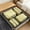 Yellow-YE, variant on MMJ 4 Pack Travel Packing Cubes Nylon Luggage Organizer Bags Multi-Size Clothing Storage for Suitcase Travel