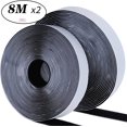 thumbnail image 1 of 20mm Magic Sticker Tape Self Adhesive Extra Strong Double Sided Adhesive with Sticker Pad Fluffy Hook and Loop Fastener Black 8Meter 20mm Wide, 1 of 6