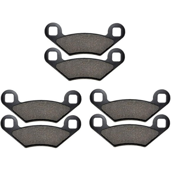 AHL Front and Rear Brake Pads for POLARIS 500 Outlaw 2006 2007/500 Predator TLD 2003 2007/500 Sportsman x2 x 2 EFI 2007