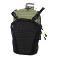 thumbnail image 1 of Funda portátil de nailon para teléfono móvil, ideal para correr, hacer senderismo y acampar. Verde oscuro, 1 of 9