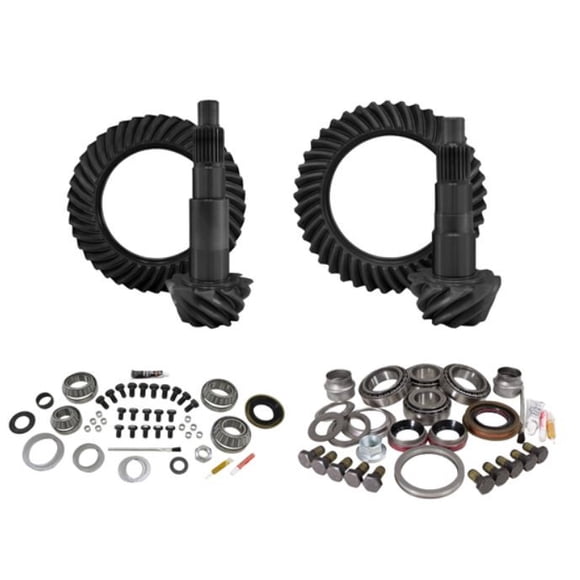 Yukon Gear & Axle Differential Ring and Pinion YGK068 DANA 44 Front/DANA 44 Rear; 4.88 Ratio