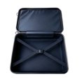 thumbnail image 2 of 3-Piece ABS Hard Shell Luggage Set - 20″/24″/28″ Black Suitcases with Spinner Wheels, Scratch-Resistant, TSA Lock, Nesting Design, 2 of 4