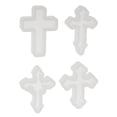 thumbnail image 2 of 4x DIY Cruz Colgante de Joyería Que Hace La Herramienta de Artesanía Hecha de de Silicona, 2 of 9