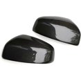 thumbnail image 3 of 1 Pair Rearview Mirror Cover Carbon Fiber Side Mirror Caps for 370Z Z34 2009-2019, 3 of 5