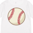 thumbnail image 4 of Inktastic Baseball Sports Ball Boys or Girls Long Sleeve Toddler T-Shirt, 4 of 5