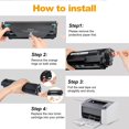 thumbnail image 5 of Galada Compatible Toner Cartridge Replacement for Canon 104 CRG-104 FX-9 FX-10 for ImageCLASS D420 D450 D480 MF4150, 5 of 5