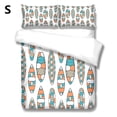 thumbnail image 2 of Dibujos animados Cubierta de acolchado Hogar Essentials Conjuntos de ropa de cama Cubiertas de almohadas Multicolor Múltiples Tamaño Edredón Set Adolescente Boy Regalos S 3 Piezas Advancent HA011561-05, 2 of 7