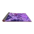 thumbnail image 2 of Ahgly Company Indoor Round Oriental Purple Industrial Area Rugs, 6' Round, 2 of 4