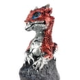 thumbnail image 6 of Ain’t It Nice Dragon Statue Medieval Baby Dragon with Crystal Egg Nest Decorative Figurine Geode Sparkling Crystal Cave Dragon Figurine Collectible Fantasy, Red 4(L) 2(W) 5(H) inches, 6 of 7