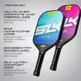thumbnail image 2 of Paquete de Paletas de Pickleball Selkirk SLK Club 2 Paletas 3 Pelotas, 2 of 4