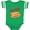 Football Green and White, variant on Inktastic Im One Hot Dog First Birthday Boys or Girls Baby Bodysuit
