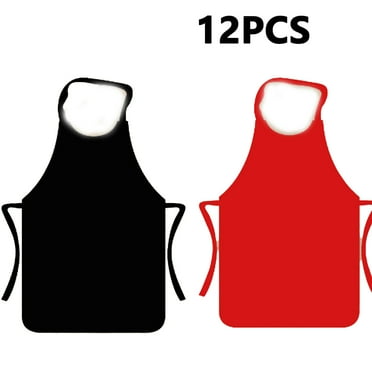 ACDANC 12Pcs Kids Aprons,Waterproof Apron for Kids with Pockets,Multi-Purpose Cooking Aprons for Kids,Art and Craft Aprons for Kids Chef Kitchen Activities