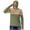 Army Green, variant on cllios Men's Sun Protection Hoodie Shirt UPF 50+ Long Sleeve UV SPF T-Shirts with Mask Rash Guard Fishing Lightweight Plus Size Color Block Hooded Sun Shirts