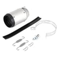 thumbnail image 3 of Tubo De Escape Tubo De Escape De Acero Punta De Escape Accesorio De Motocicleta 60 Mm / 2.36in Tubo De Escape De Cola Redonda De Motocicleta Universal Apto Para Kawasaki ANGGREK Steel Exhaust Pipe, 3 of 8