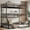Black Variant 4, variant on Harmie Loft Bed Product Type Size Adults And Compact Bedrooms Black Twin